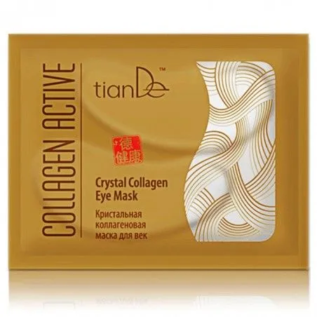 Active Crystal Collagen Mask on eyelids - Series Collagen