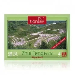 Kosmetyczny plaster ziołowy do ciała „Zhui Feng Forte”, 4 szt