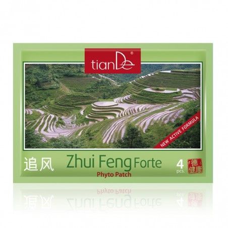 Kosmetyczny plaster ziołowy do ciała „Zhui Feng Forte”, 4 szt