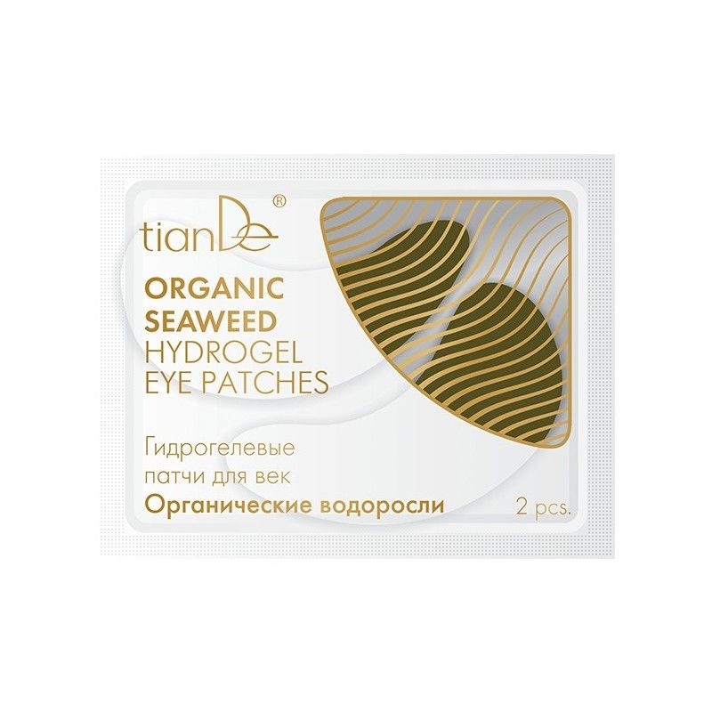 Organic Seaweed Hydrogel Eye Patches, 2pcs