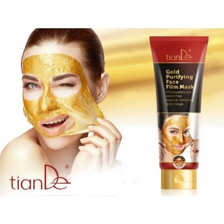 Gold Purifying Face Film Mask, 130ml