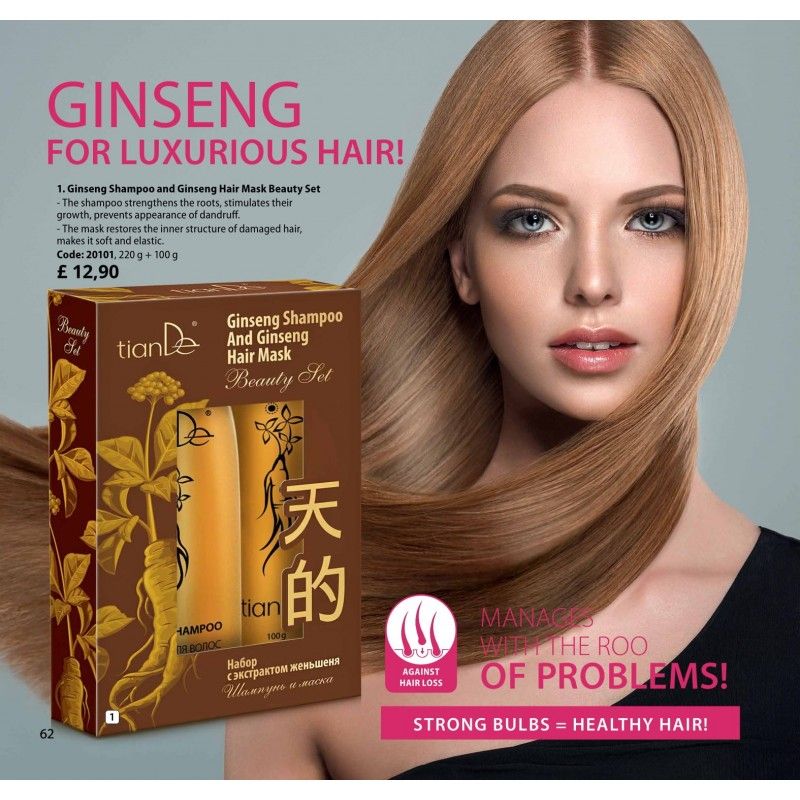 Panax Special Anti Dandruff Shampoo and Mask 220+100 g