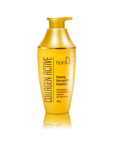 Stangrinamojii ir patempiamoji emulsija veidui ir kaklui Collagen Active