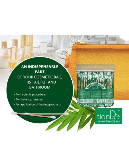 Eco-Friendly Cotton Buds - 100% biodegradable, 100pcs