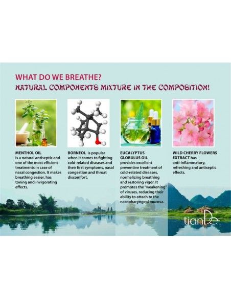 Blocked Nose - Mint Cherry Balm For Normalize Nasal Breathing, 1pcs