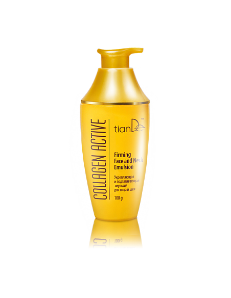 Stangrinamojii ir patempiamoji emulsija veidui ir kaklui Collagen Active