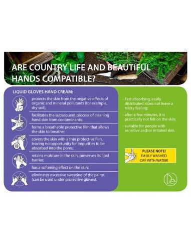 Защитный крем для рук 'Жидкие перчатки'