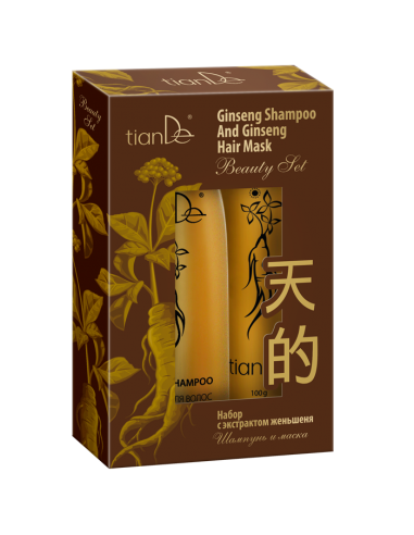 Panax Special Anti Dandruff Shampoo and Mask 220+100 g | TianDe