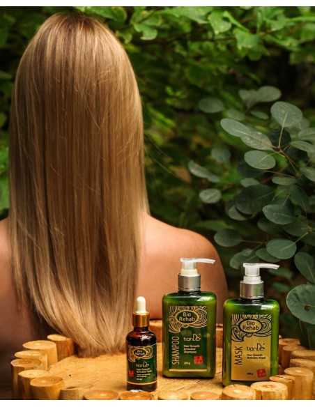 Kaukė – augimo aktyvatorius plaukams „Bio Rehab“ 250 g.