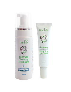 VitaDerm for sensitive skin: cleansing and fresh look