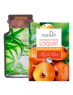 Express care with loquat and aloe