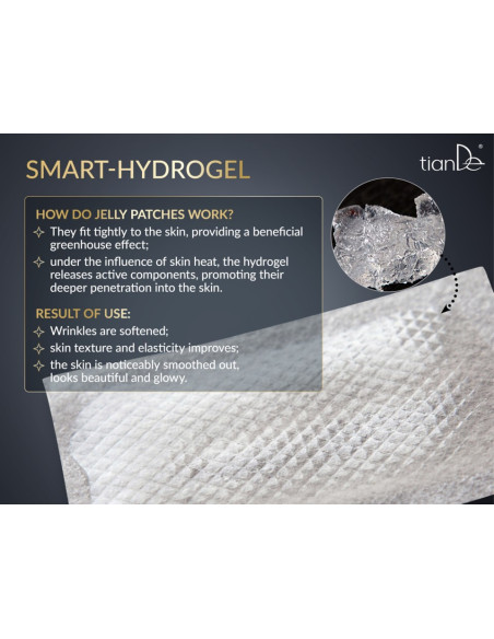 Ceramides Hydrogel Facial Jelly Patches: A Revolutionary Solution for Deep Wrinkles 4x 3g