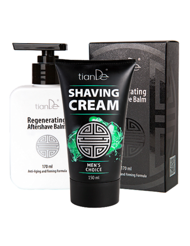 For men: comfortable shaving