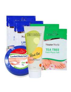 For soft hands and smooth heels