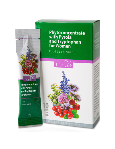 Phytoconcentrate with pyrola and tryptophan for...