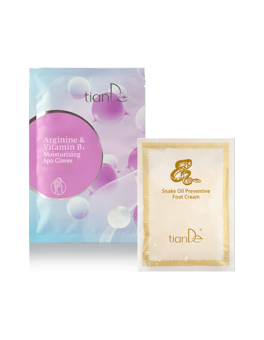 For soft hands and smooth feet