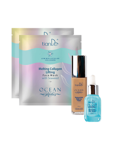 Ocean riches: Fresh and hydrated skin