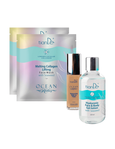 Ocean riches: Fresh and hydrated skin - Gel-lotion